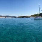 Auf dem Segelboot an der Cote d´Azur