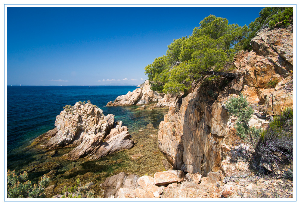 Auf dem Sentier du littoral