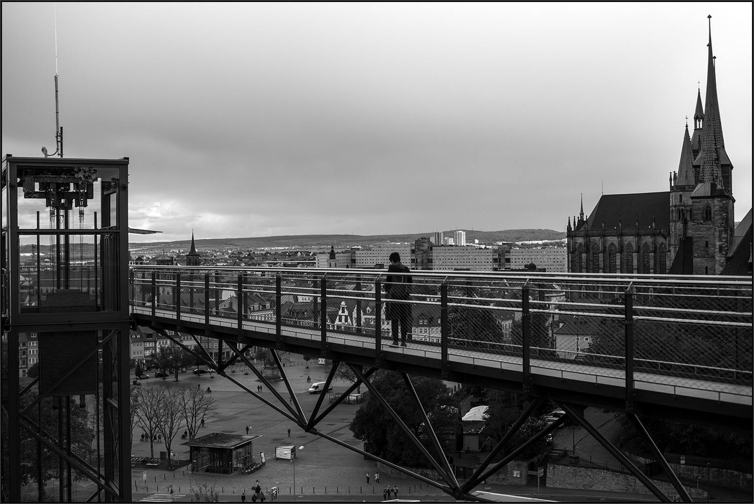 Auf dem Skywalk