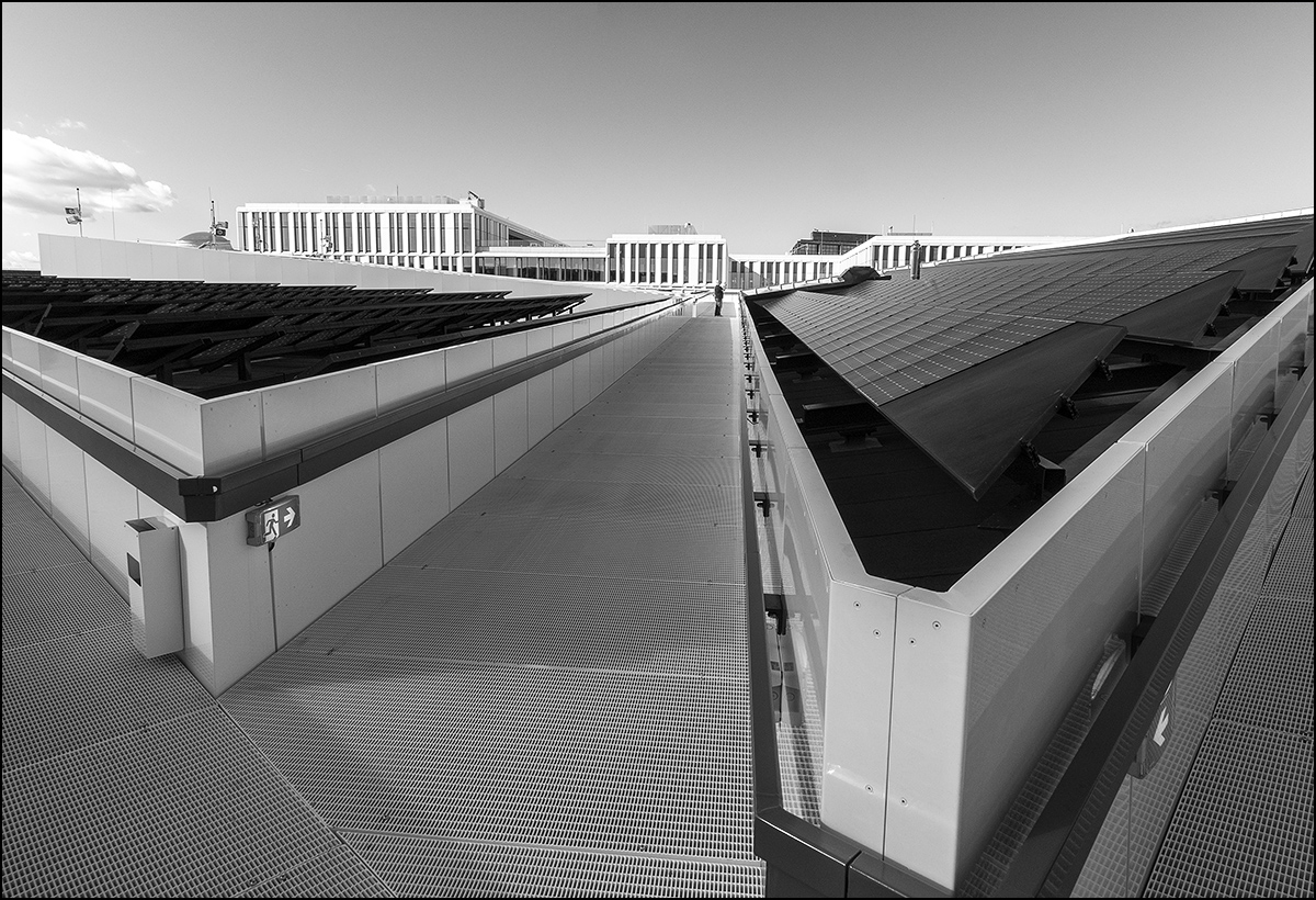 auf dem Skywalk