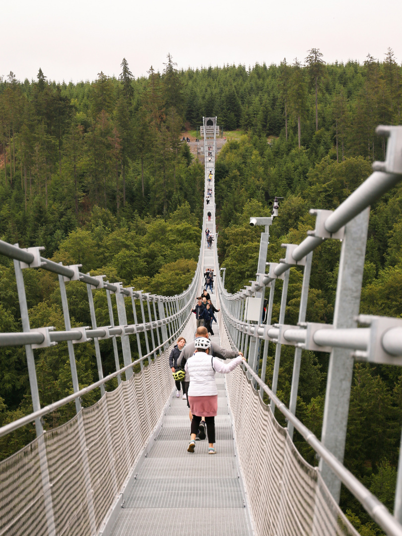 Auf dem Skywalk Willingen.