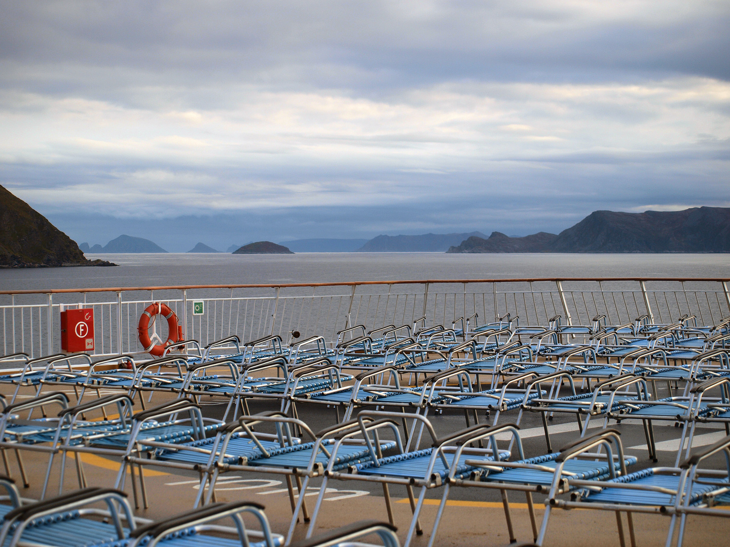 auf dem Sonnendeck...