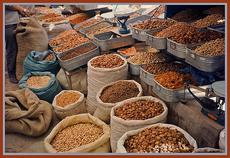 Auf dem Sonntagsmarkt in Kashgar, Xinjiang China