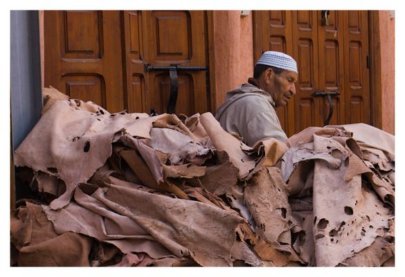 Auf dem Souk in Marrakesch