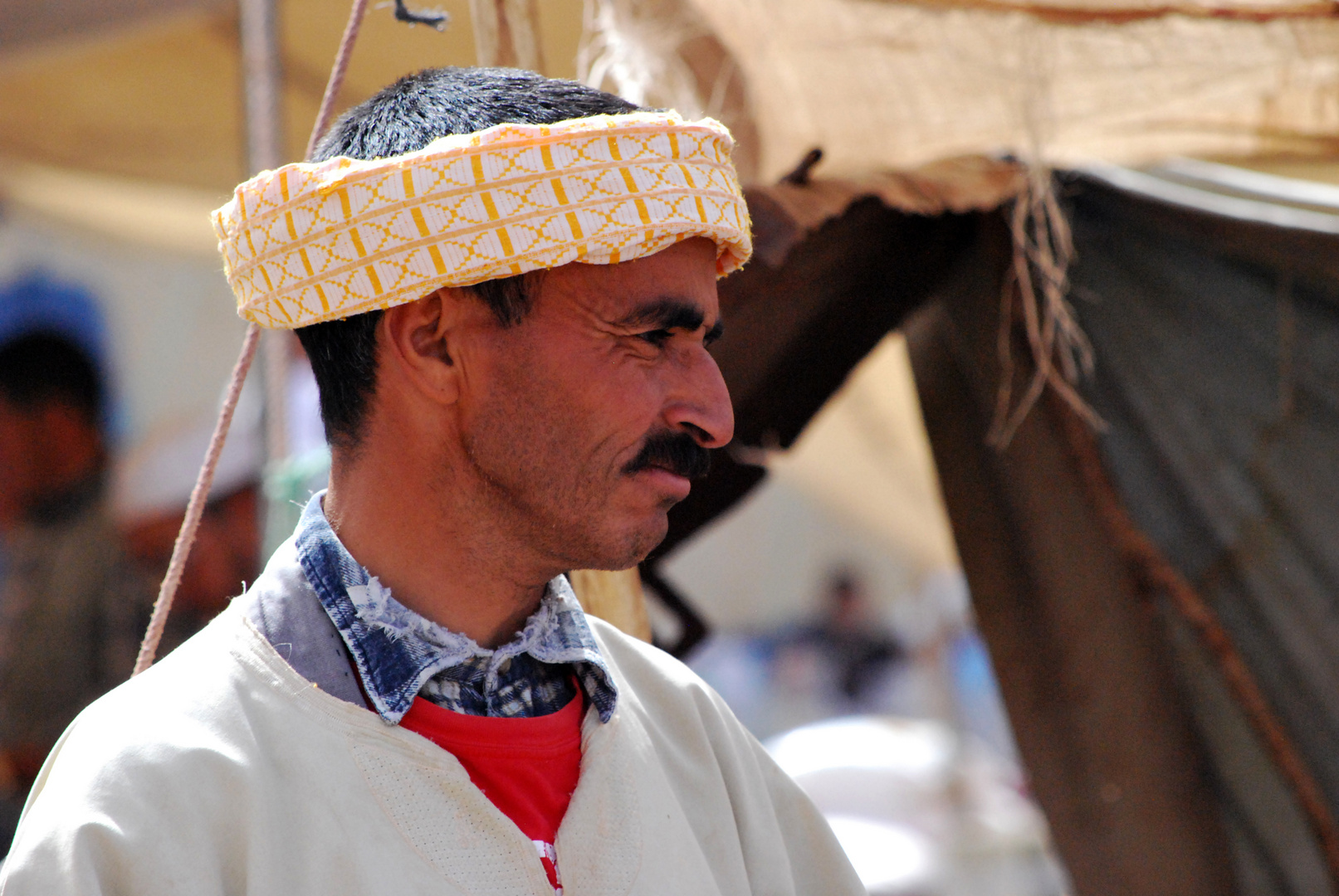 Auf dem Souk von N'kob