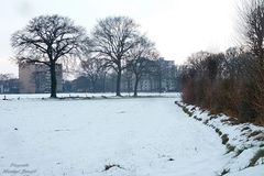 Auf dem Spaziergang - wie lange liegt der Schnee wohl noch