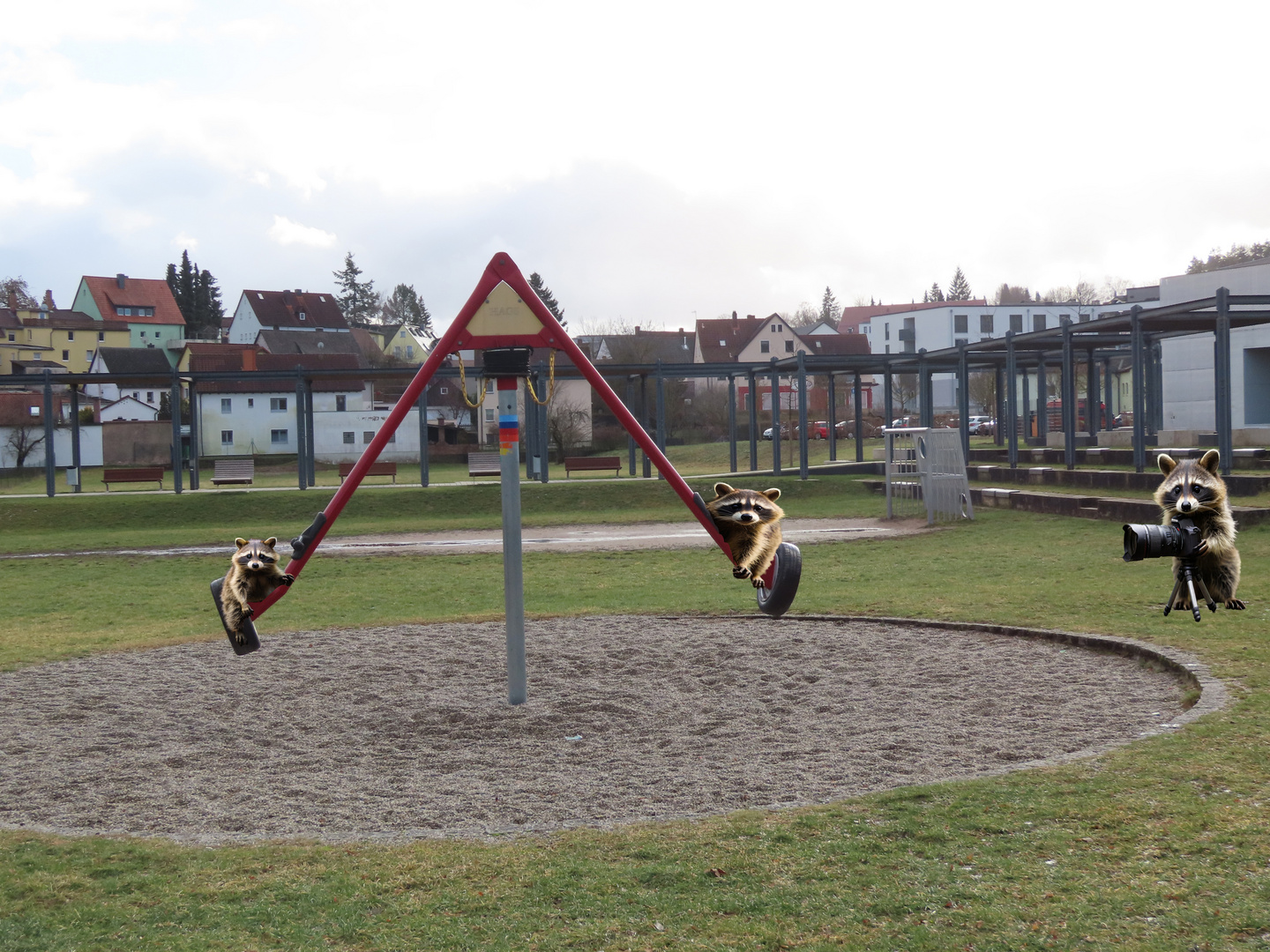 Auf dem Spielplatz