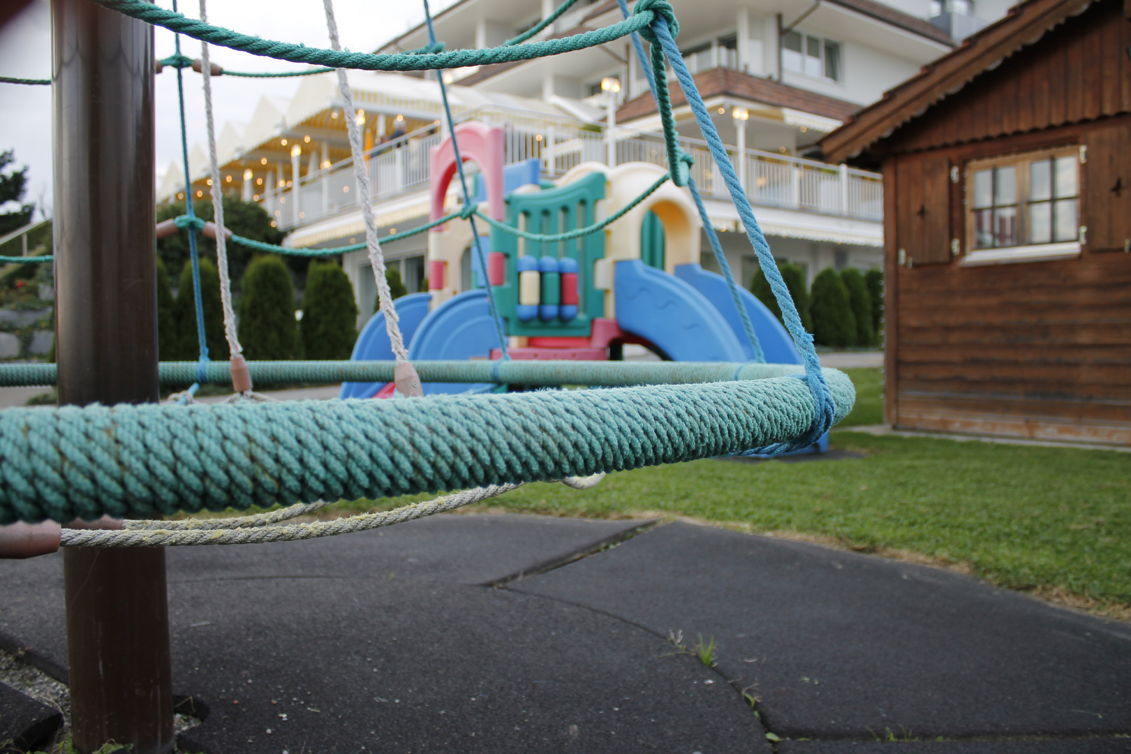 Auf dem Spielplatz....