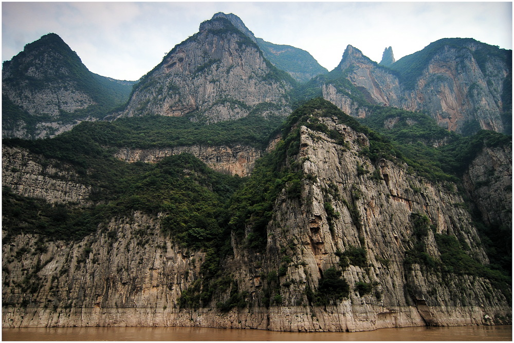 Auf dem Stausee des Yangtze