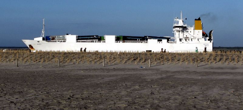 auf dem Strand....