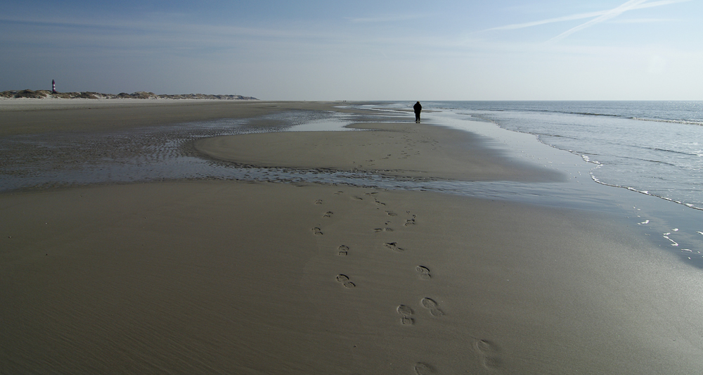 auf dem Strand bei Nebel auf Amrum 4