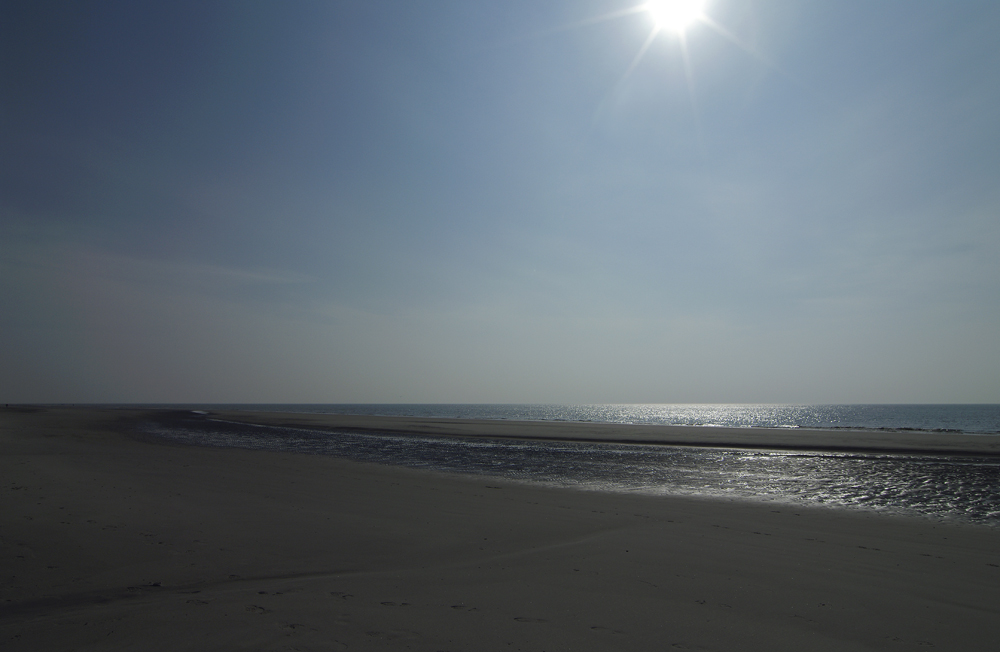 auf dem Strand...