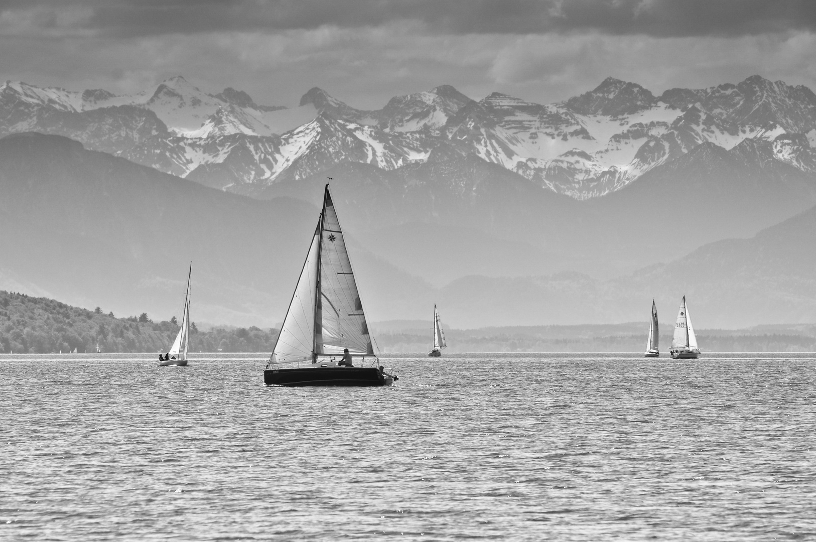 Auf dem Strarnbergersee