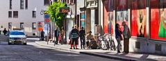 Auf dem Straßenstrich ...