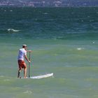 Auf dem stürmischen Bodensee..