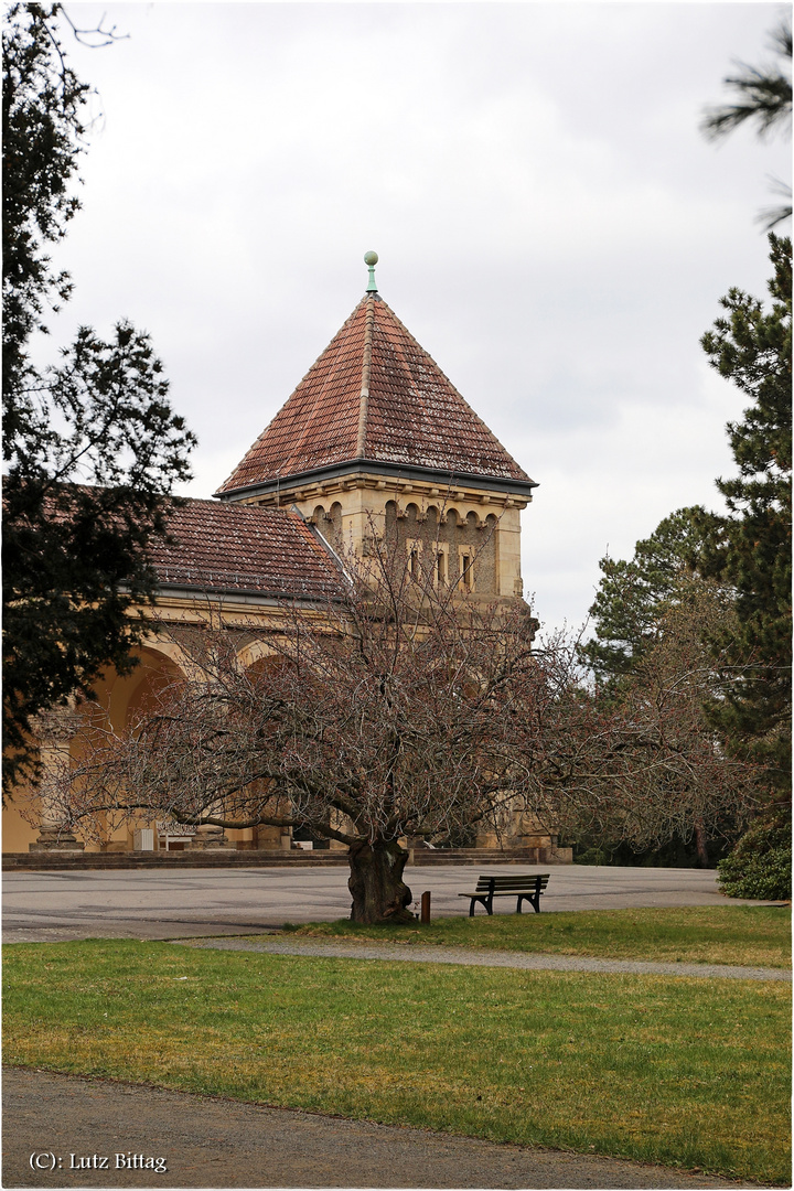 Auf dem Südfriedhof von Leipzig