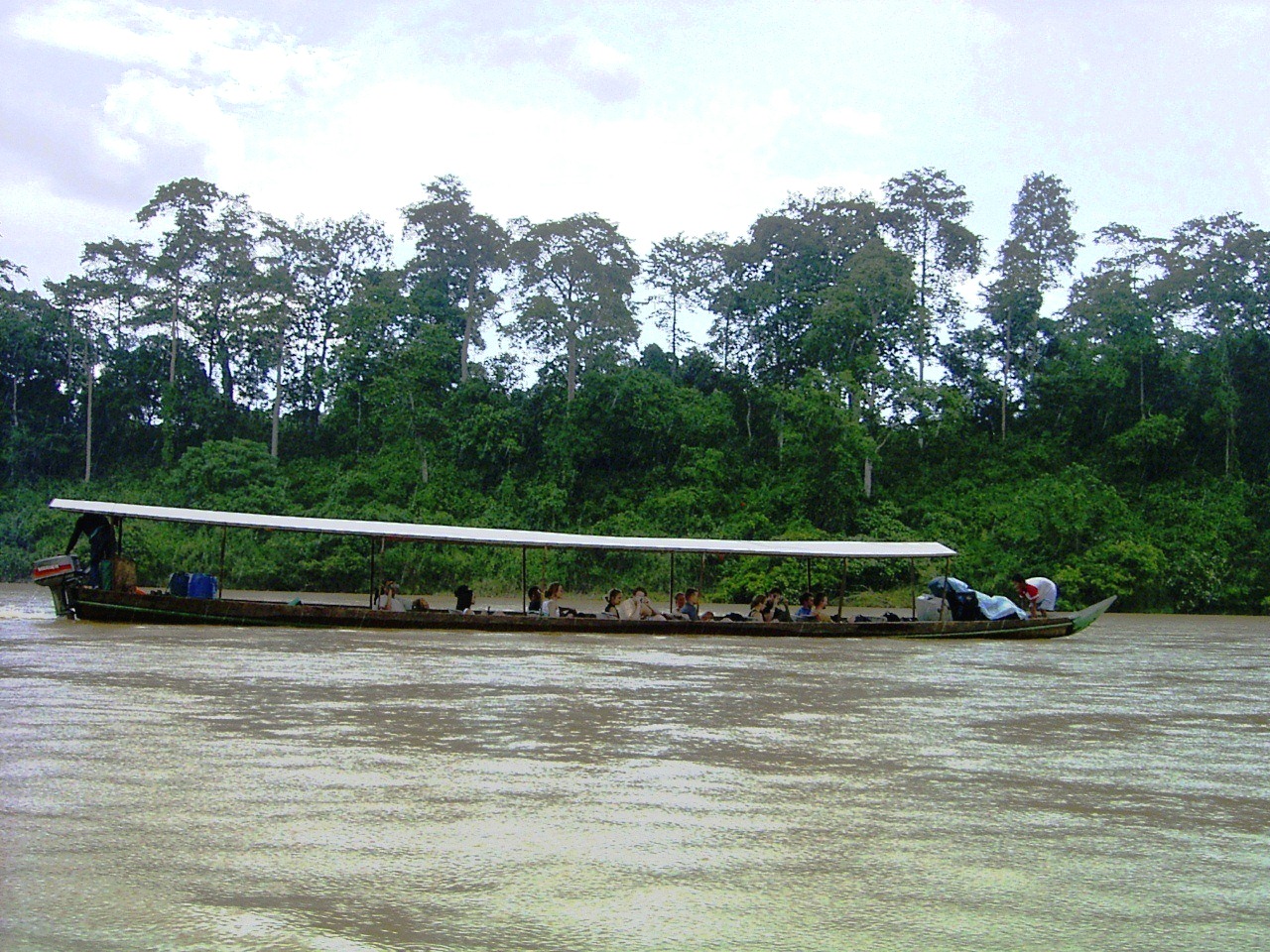 Auf dem Sungai Tembeling