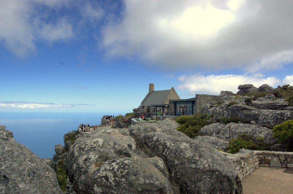 Auf dem Tafelberg in Kapstadt ( Cape Town)