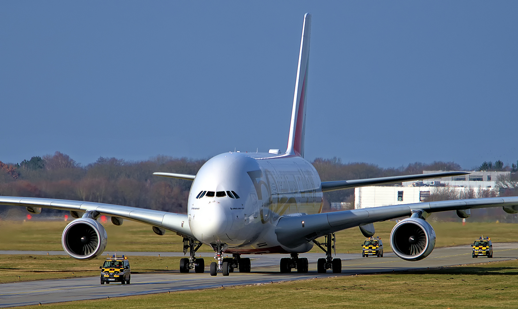 Auf dem Taxiway