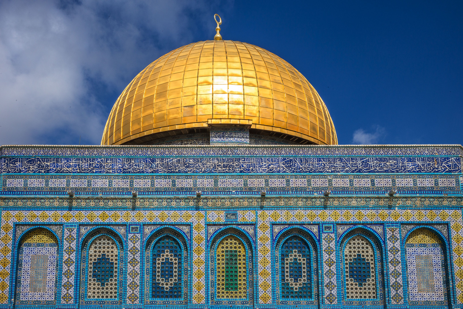 Auf dem Tempelberg in Jerusalem