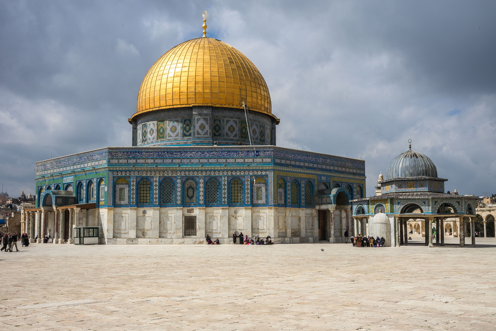 Auf dem Tempelberg in Jerusalem