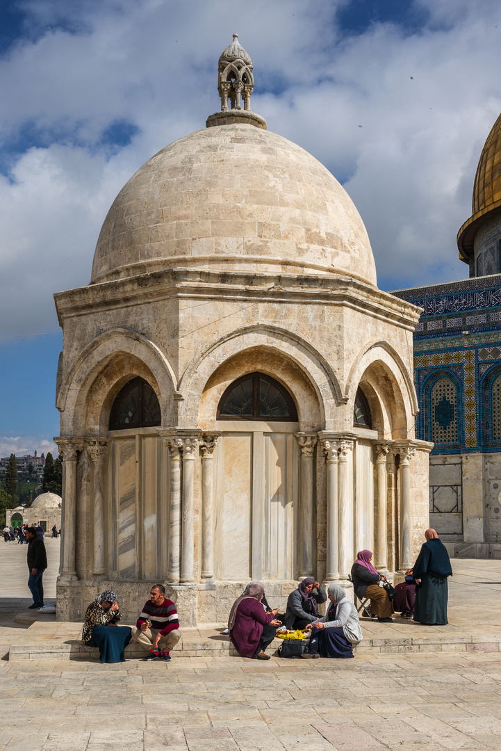 Auf dem Tempelberg in Jerusalem