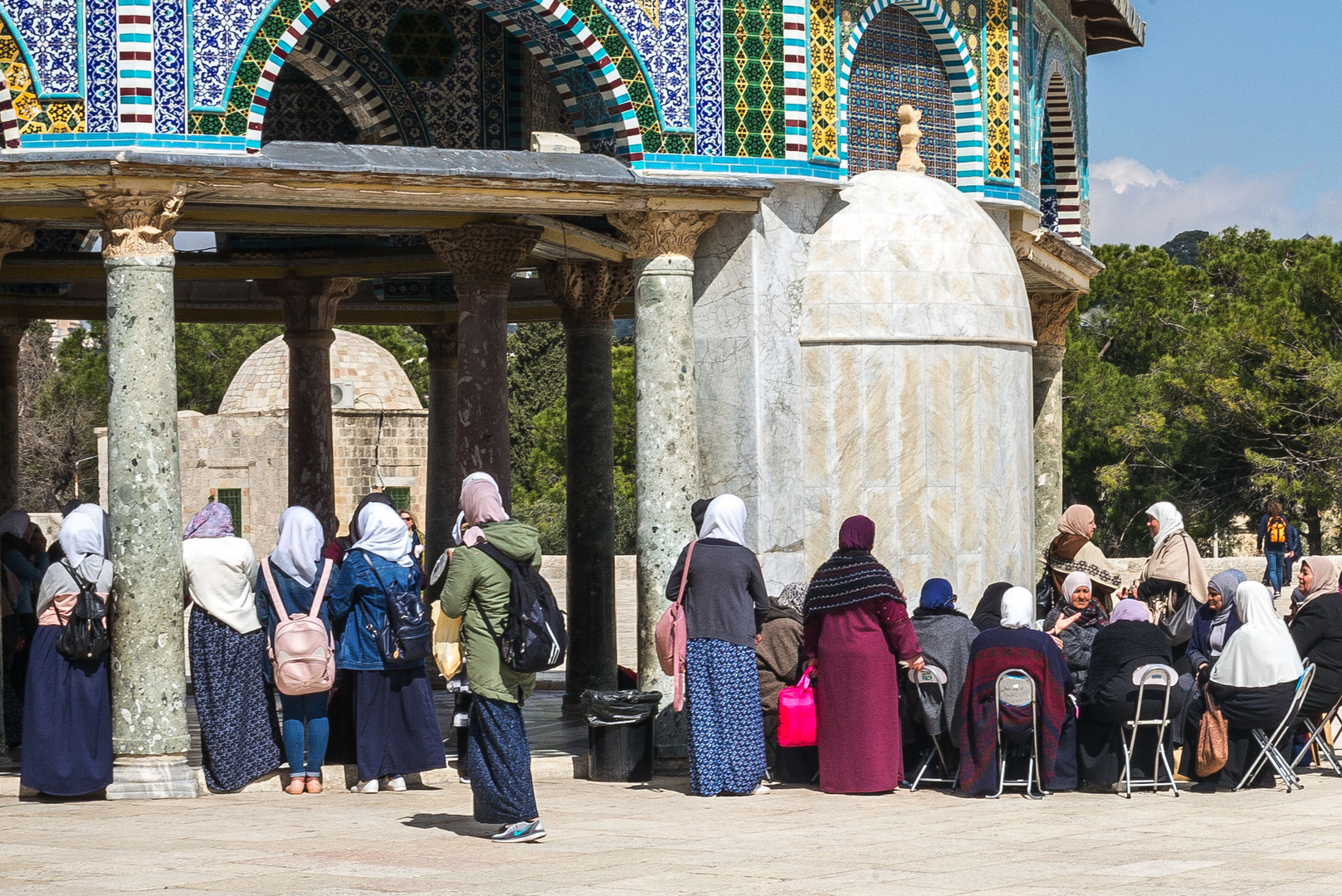 Auf dem Tempelberg in Jerusalem