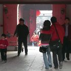 Auf dem Tempelmarkt in Hefei