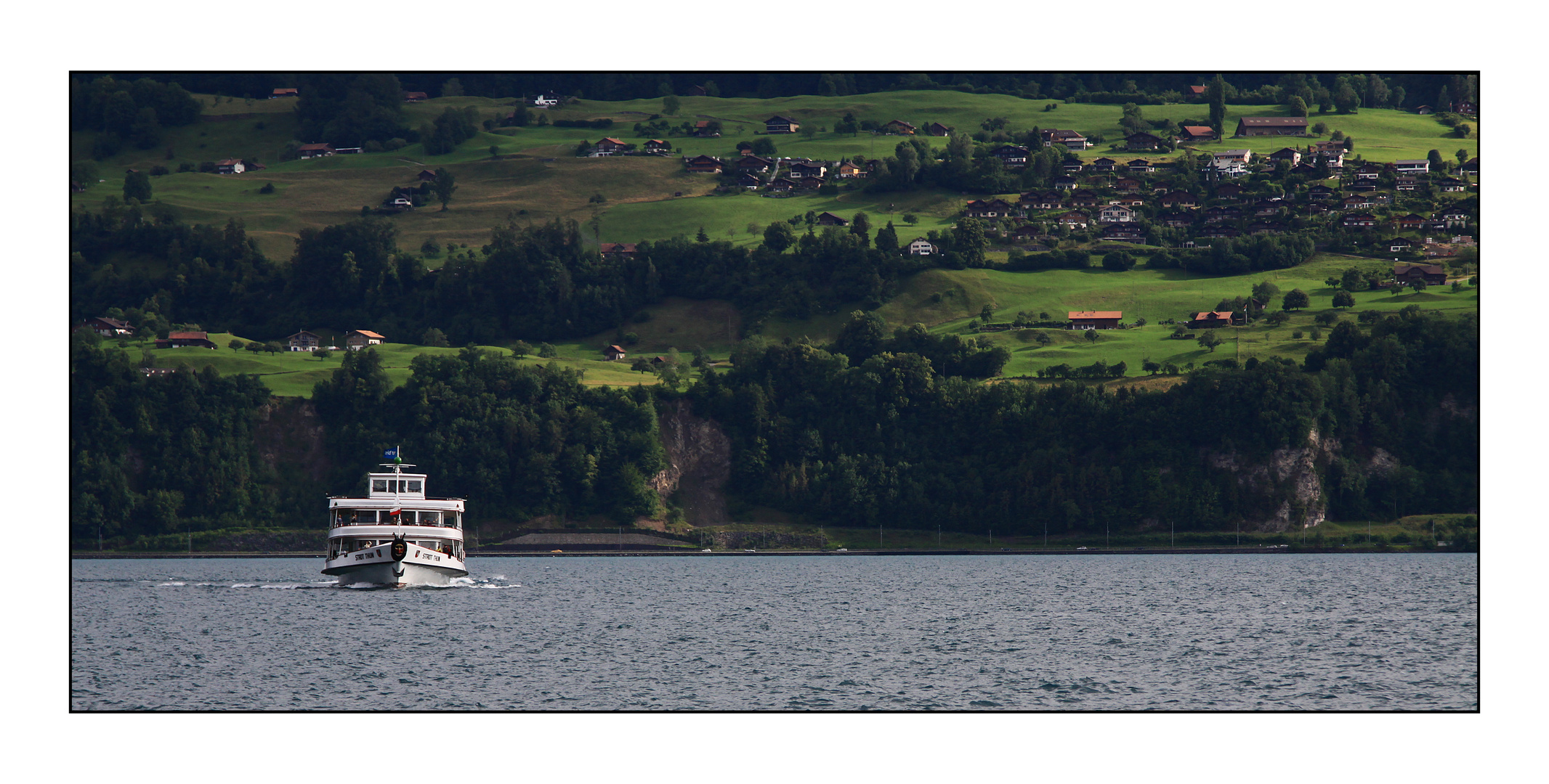 Auf dem Thunersee...