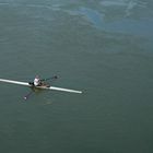 Auf dem Tiber in Rom