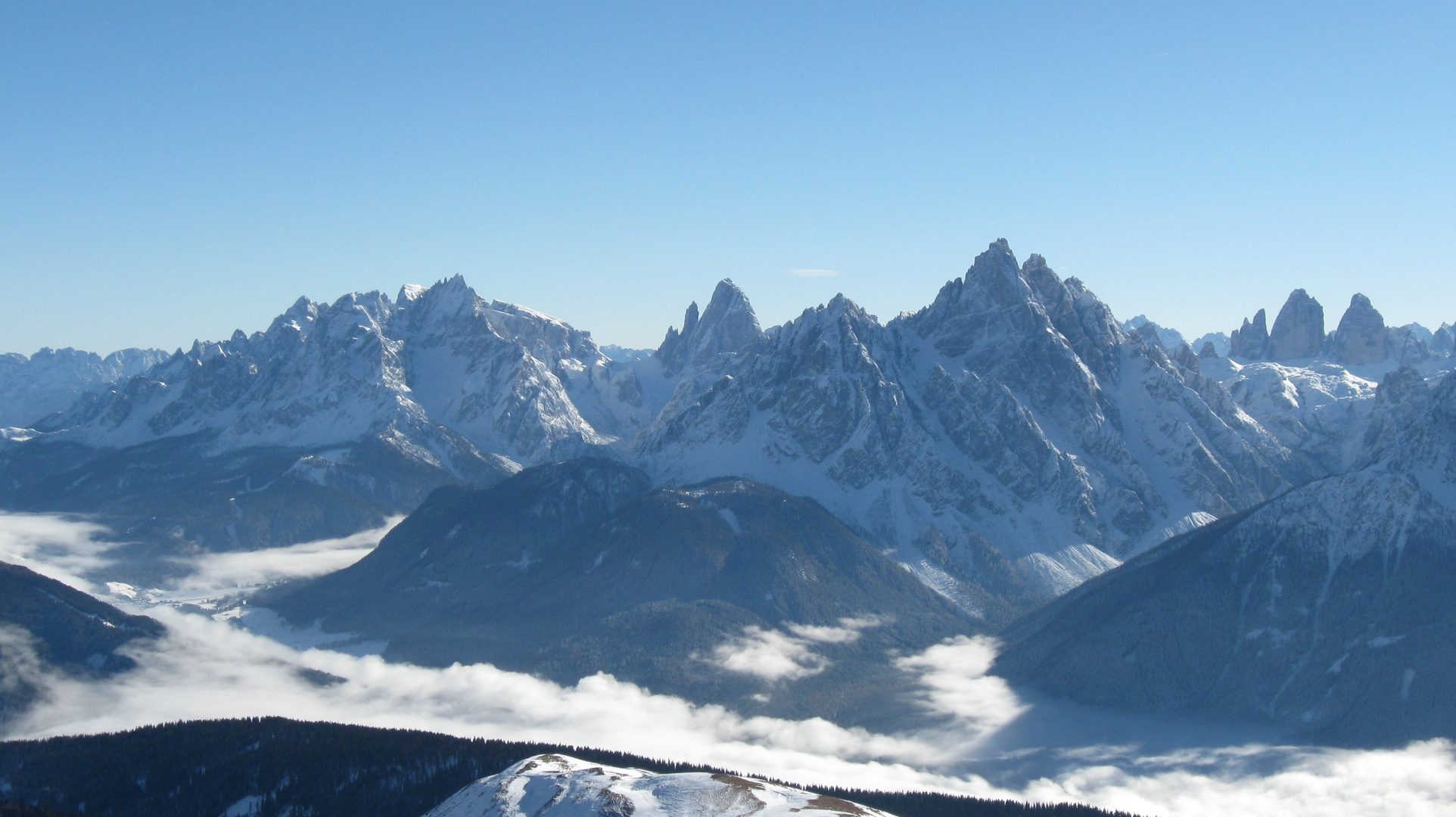 Auf dem Toblacher Pfannhorn