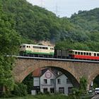 Auf dem Tönissteiner Viadukt