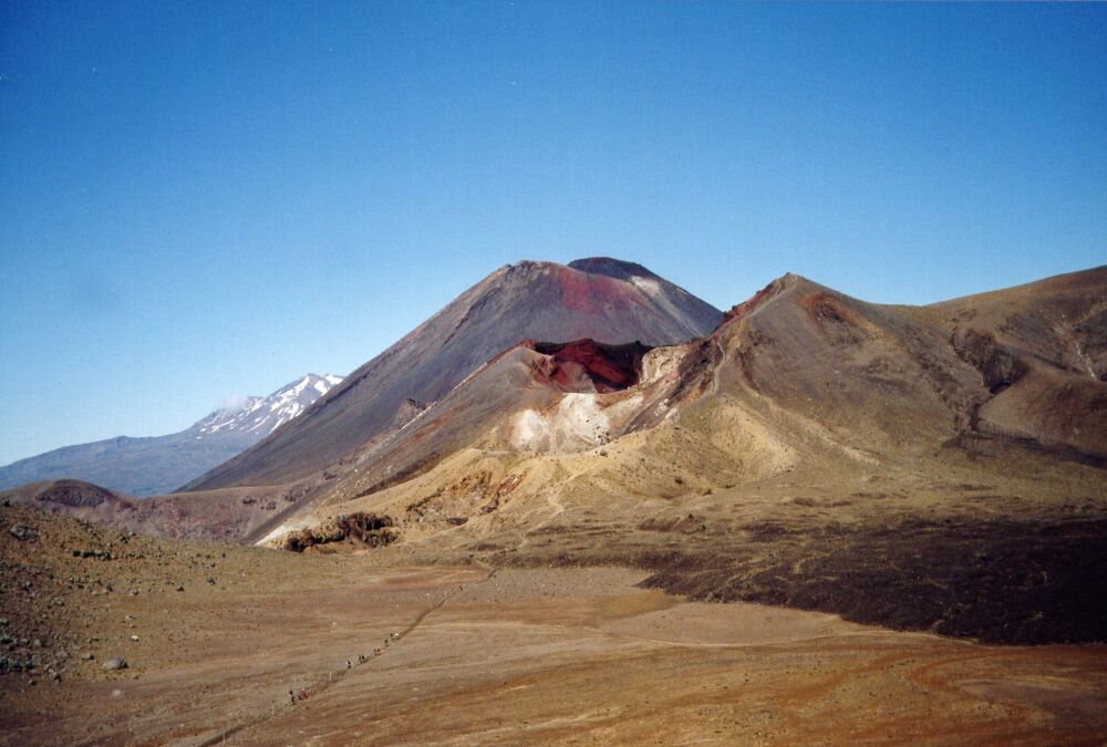 Auf dem Tongariro Crossing