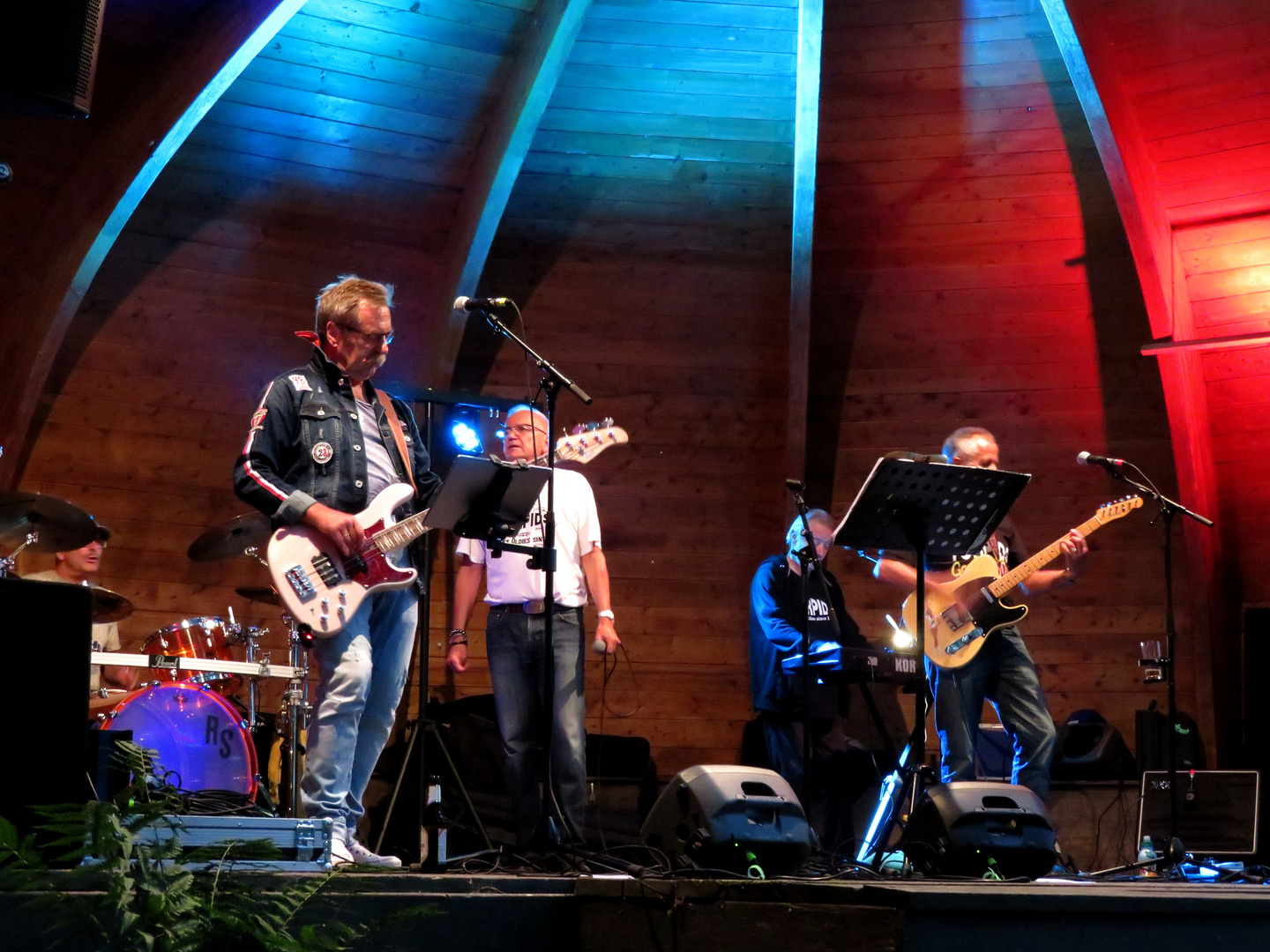 auf dem Torpids Konzert in Wingst ...