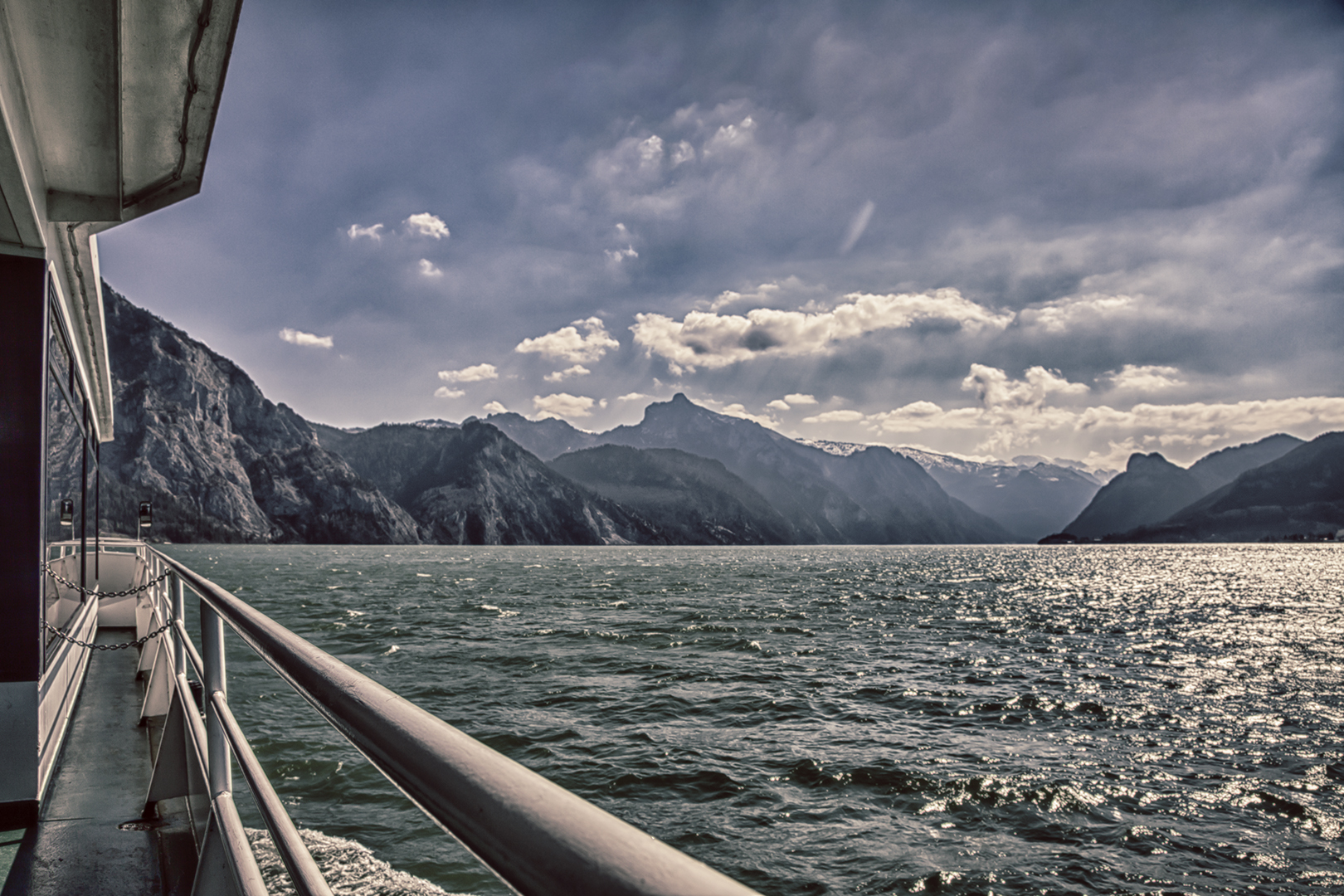 Auf dem Traunsee