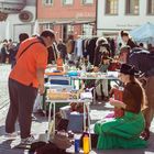 auf dem Trödelmarkt