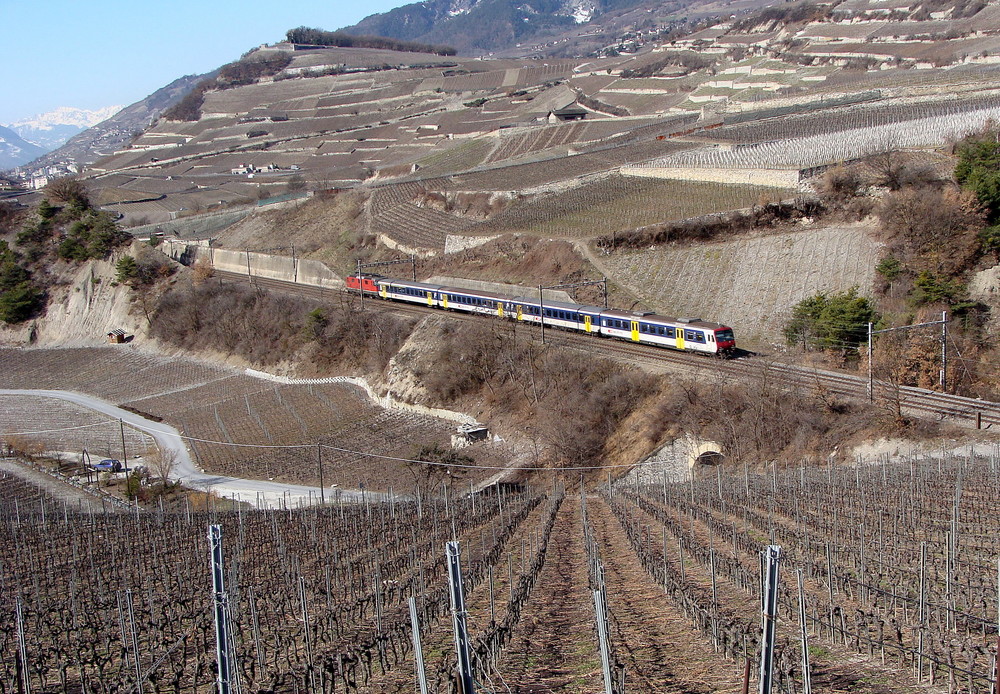 Auf dem Tunnel bei Salgesch..03