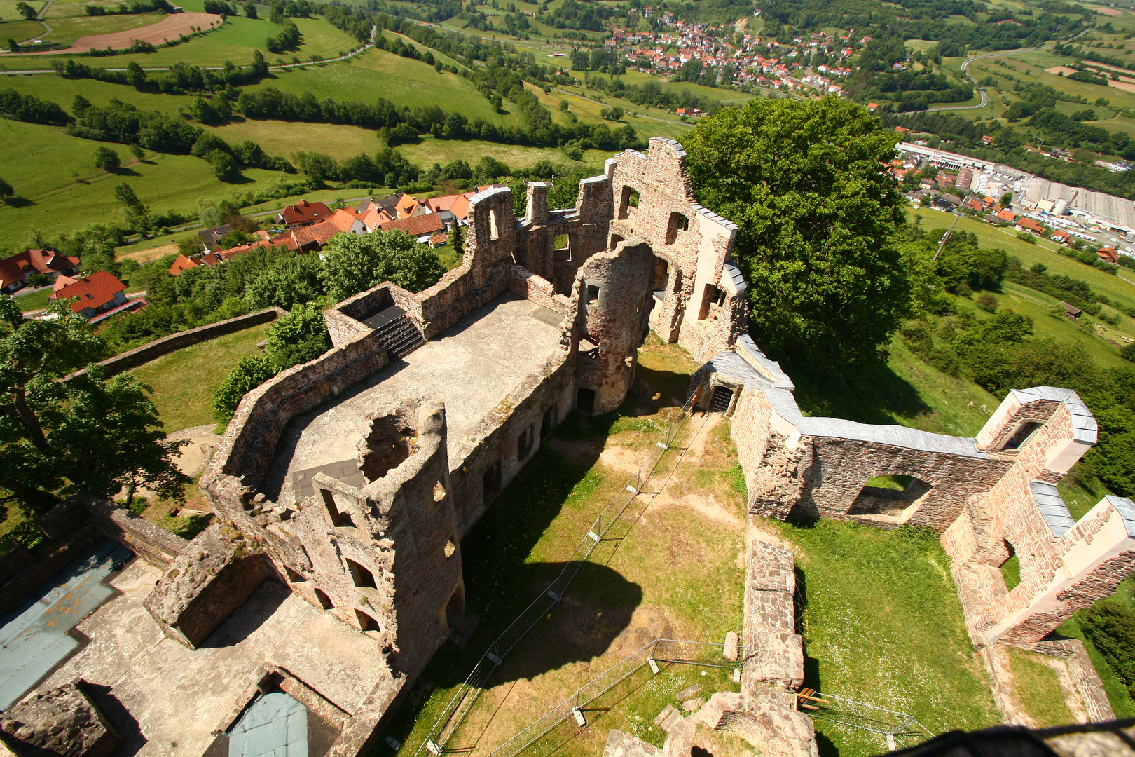 Auf dem Turm