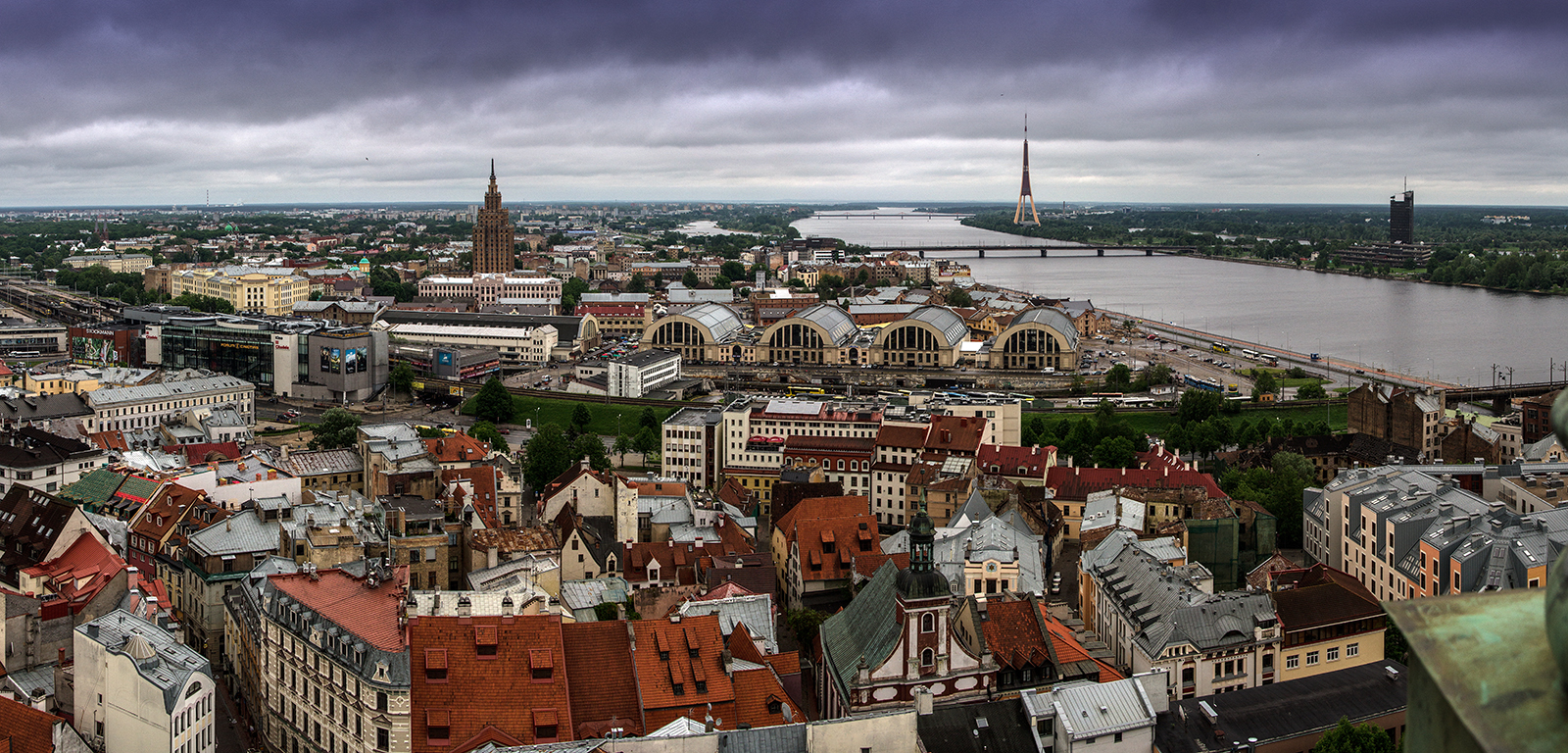 Auf dem Turm der Petrikirche