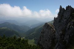 Auf dem Velky Roszutec (1610m)...