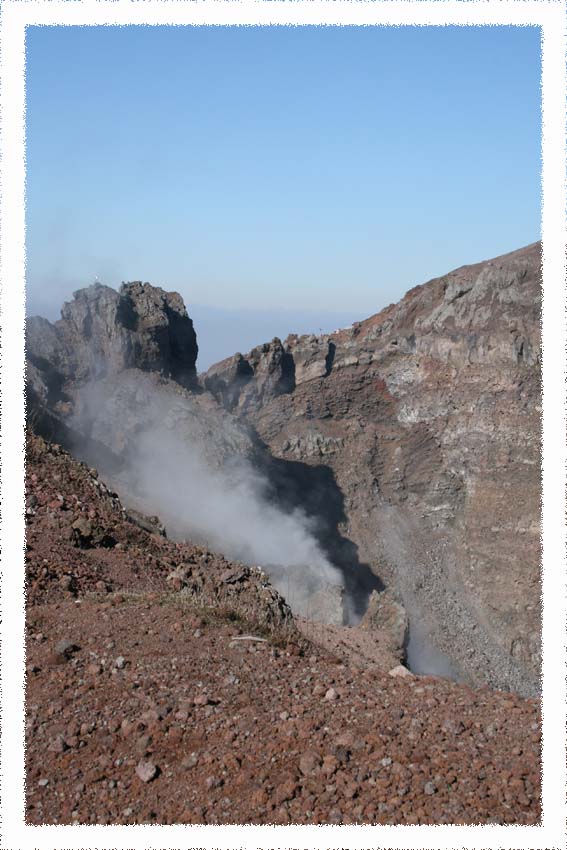 Auf dem Vesuvio