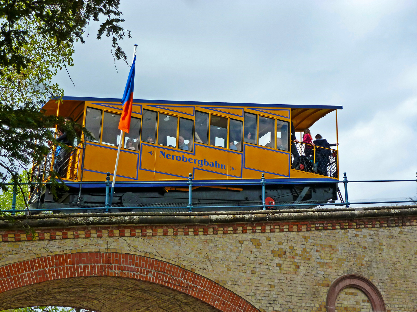 Auf dem Viadukt