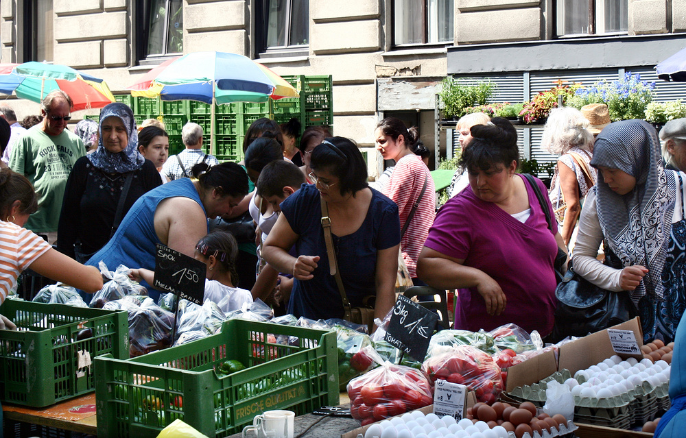 Auf dem Viktor-Adler-Markt in Favoriten (Reload 2)