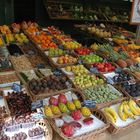 Auf dem Viktualienmarkt in München