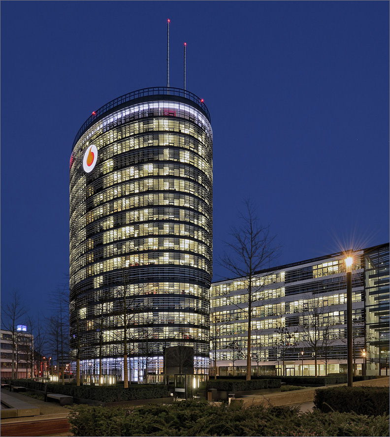 Auf dem Vodaphone- Campus