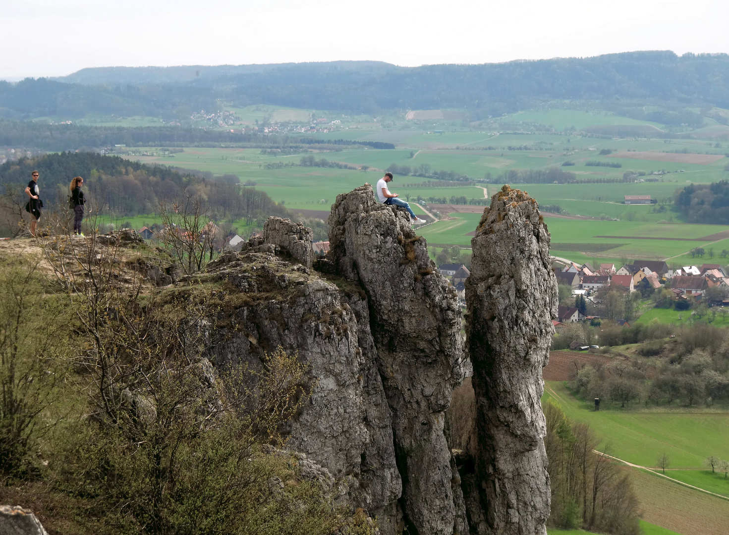 Auf dem Walberla, dem Hausberg der Franken