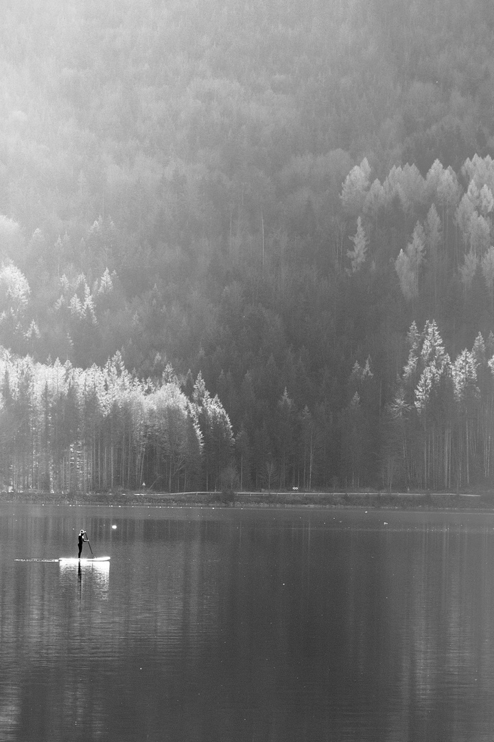 Auf dem Walchensee