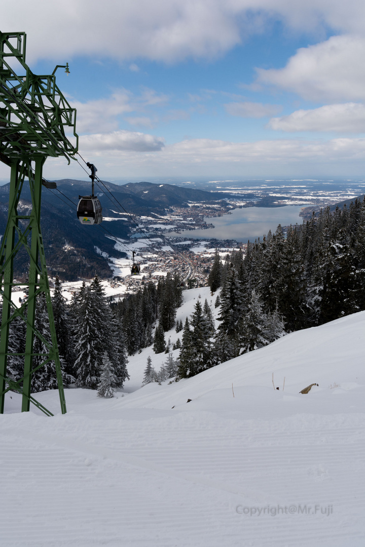 Auf dem Wallberg Tegernsee