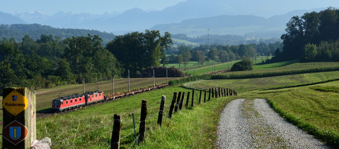 Auf dem Wanderweg