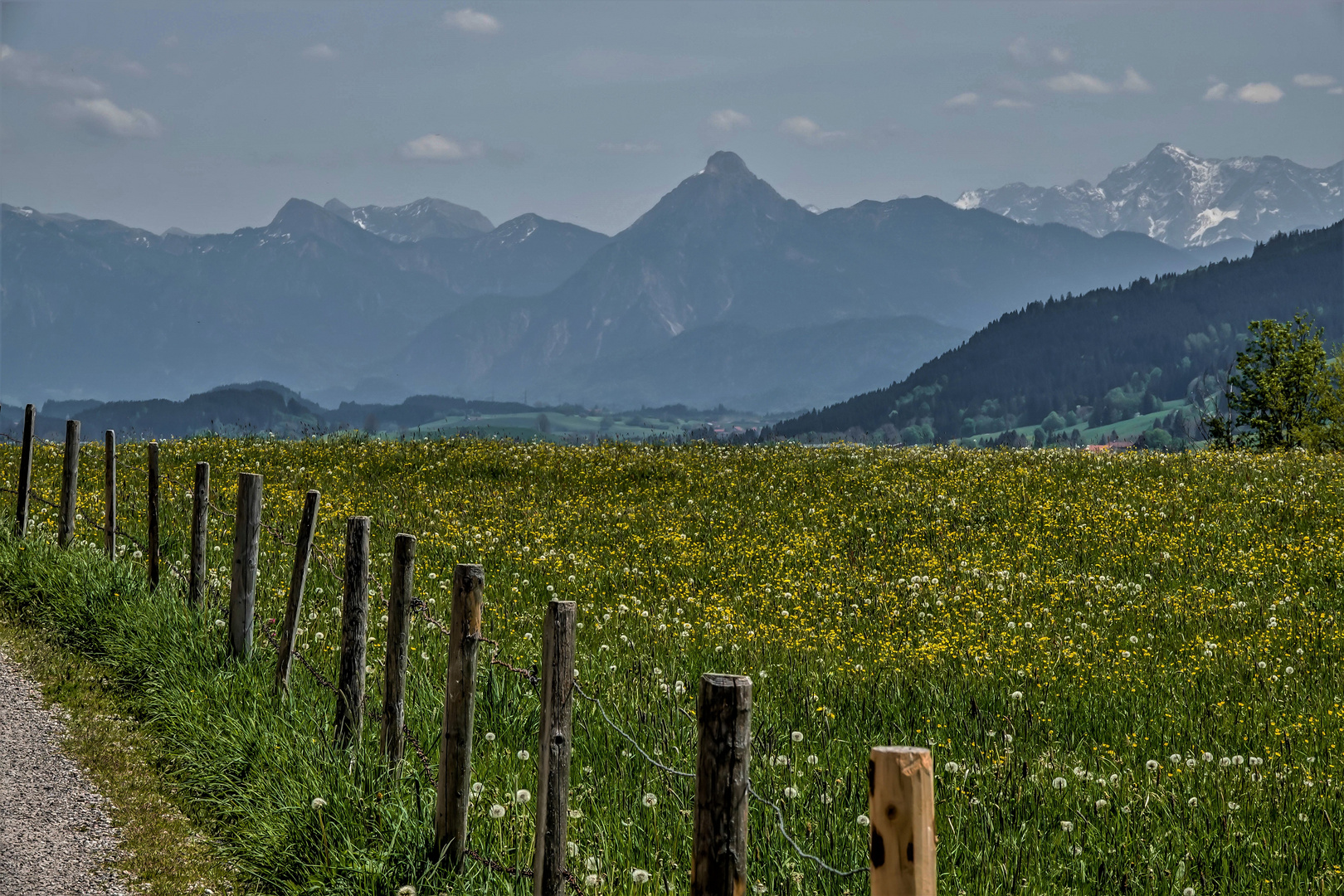 Auf dem Wanderweg ...